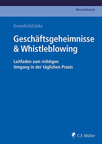 Stock image for Geschftsgeheimnisse & Whistleblowing for sale by GreatBookPrices