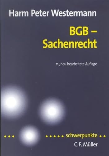Stock image for BGB-Sachenrecht for sale by medimops