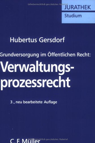 Stock image for Verwaltungsprozessrecht for sale by medimops