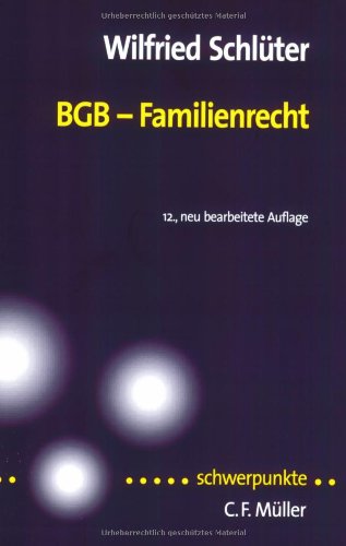 Stock image for BGB-Familienrecht for sale by medimops