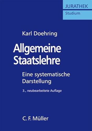 Allgemeine Staatslehre (9783811490086) by Doehring, Karl