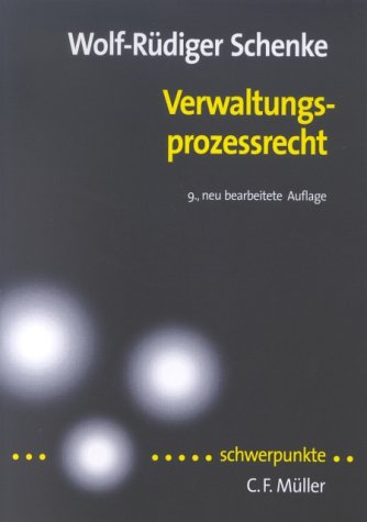 Beispielbild fr Verwaltungsprozessrecht. 9. Auflage. zum Verkauf von Kloof Booksellers & Scientia Verlag