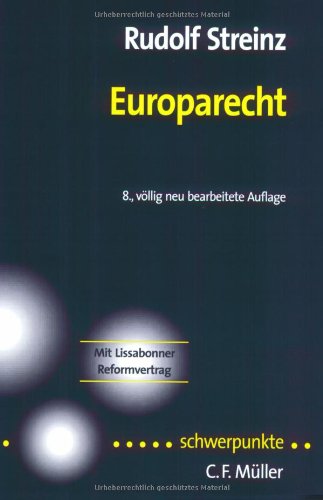 Beispielbild fr Europarecht zum Verkauf von medimops