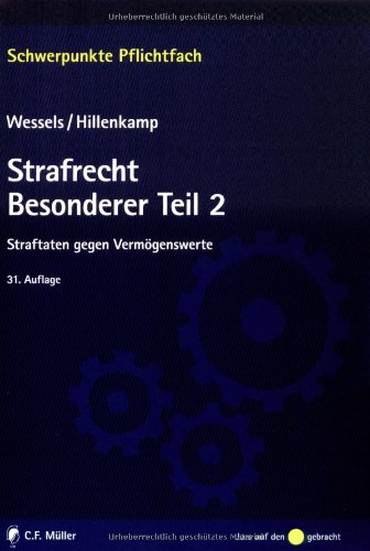 Stock image for Strafrecht Besonderer Teil/2 Straftaten gegen Vermgenswerte for sale by Buchpark