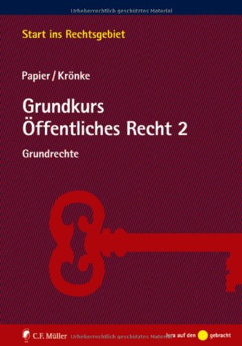 9783811494794: Grundkurs ffentliches Recht 2: Grundrechte