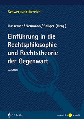 9783811495180: Einfhrung in Rechtsphilosophie und Rechtstheorie der Gegenwart (Schwerpunktbereich)