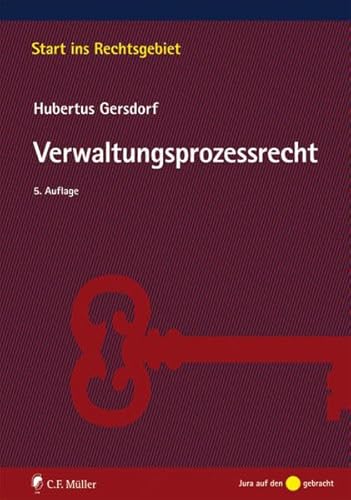 Beispielbild fr Verwaltungsprozessrecht (Start ins Rechtsgebiet) zum Verkauf von medimops