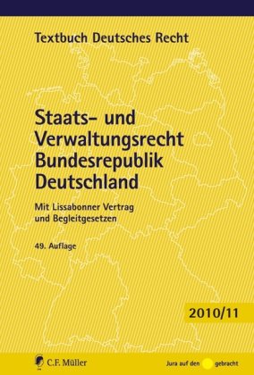 9783811496088: Staats- und Verwaltungsrecht Bundesrepublik Deutschland: Mit Europarecht