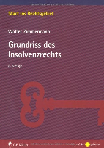 Beispielbild fr Grundriss des Insolvenzrechts zum Verkauf von medimops