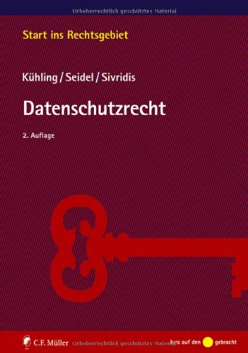 Stock image for Datenschutzrecht (Start ins Rechtsgebiet) for sale by medimops