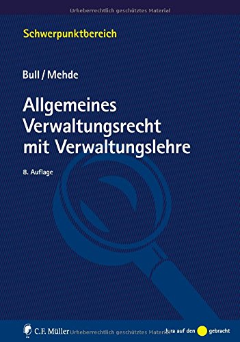 9783811497016: Allgemeines Verwaltungsrecht mit Verwaltungslehre