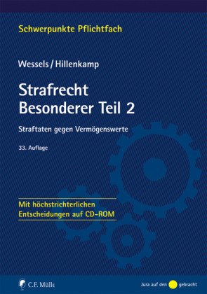 Stock image for Strafrecht Besonderer Teil/2 Straftaten gegen Vermgenswerte - Mit hchstrichterlichen Entscheidungen auf CD-ROM for sale by Buchpark