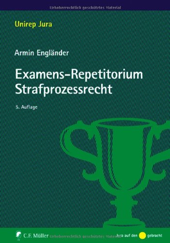 Beispielbild fr Examens-Repetitorium Strafprozessrecht (Unirep Jura) zum Verkauf von medimops