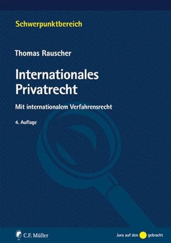 Internationales Privatrecht (9783811498631) by Thomas Rauscher