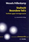 Beispielbild fr Strafrecht Besonderer Teil/2: Straftaten gegen Vermgenswerte zum Verkauf von Versandantiquariat Felix Mcke