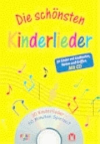 9783811819870: Die schnsten Kinderlieder 1: 30 Lieder mit Liedtexten, Noten und Griffen