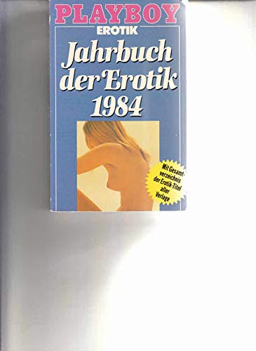 Beispielbild für Jahrbuch der Erotik 1984. zum Verkauf von medimops