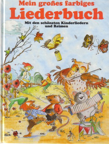 Beispielbild fr Mein groes farbiges Liederbuch (mit den schnsten Kinderliedern und Reimen) zum Verkauf von medimops