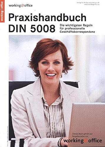 Stock image for Praxishandbuch DIN 5008: Fr professionelle Geschftskorrespondenz for sale by medimops