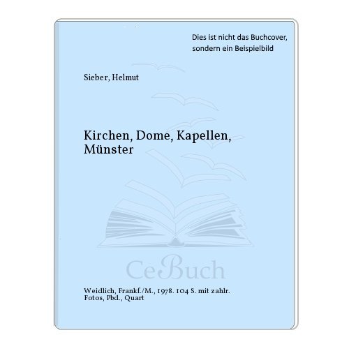 Beispielbild fr Kirchen, Kapellen zum Verkauf von Sigrun Wuertele buchgenie_de