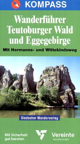 Beispielbild fr Kompass Wanderfhrer, Teutoburger Wald und Eggegebirge mit Hermannsweg und Wittekindsweg zum Verkauf von medimops