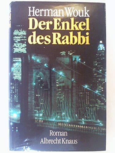 Imagen de archivo de Der Enkel des Rabbi. ( Inside / Outside) a la venta por Versandantiquariat Felix Mcke