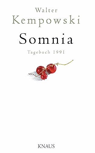 Beispielbild fr Somnia: Tagebuch 1991 zum Verkauf von medimops