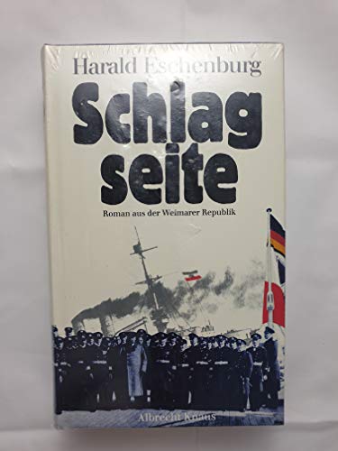 9783813508581: Schlagseite: Roman aus d. Weimarer Republik (German Edition)