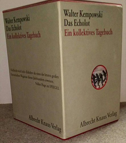 9783813520996: Das Echolot: Ein kollektives Tagebuch, Januar und Februar 1943 (German Edition)