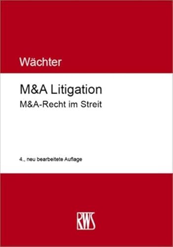 Stock image for M&amp;A Litigation for sale by Blackwell's