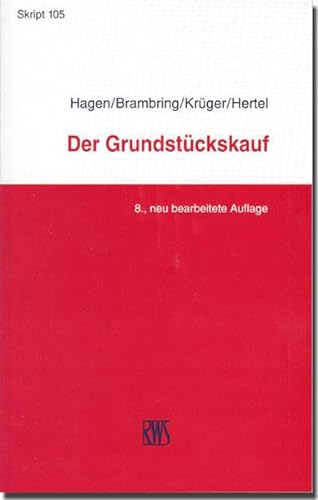 Der GrundstÃ¼ckskauf (9783814571058) by Horst Hagen