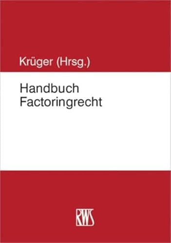 9783814581767: Handbuch Factoringrecht