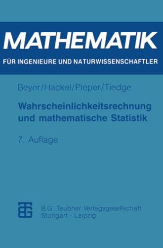 Stock image for Wahrscheinlichkeitsrechnung und mathematische Statistik for sale by medimops