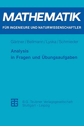 Beispielbild fr Analysis in Fragen und Ubungsaufgaben (German Edition) zum Verkauf von Zubal-Books, Since 1961
