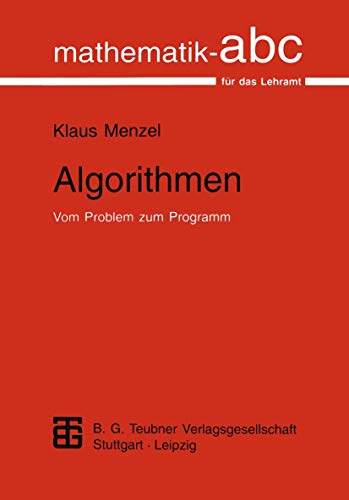 Immagine dell'editore per Algorithmen : Vom Problem zum Programm venduto da Buchpark