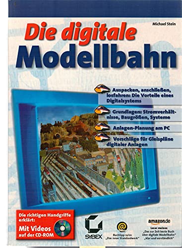 Die digitale Modellbahn. Mit CD-ROM (9783815504017) by Stein, Michael