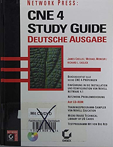 Beispielbild fr CNE 4 Study Guide, m. CD-ROM : Bercksichtigt alle 6 CNE 4-Prfungen. Deutsche Ausgabe zum Verkauf von Bernhard Kiewel Rare Books