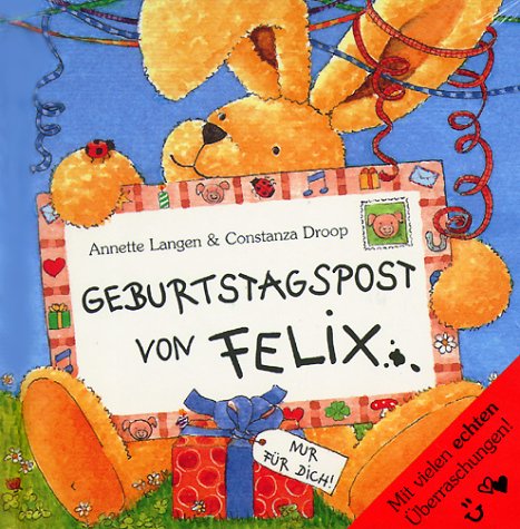 Stock image for Geburtstagspost von Felix - Minibuch 12 x 12 cm mit vielen echten Ueberraschungen for sale by medimops