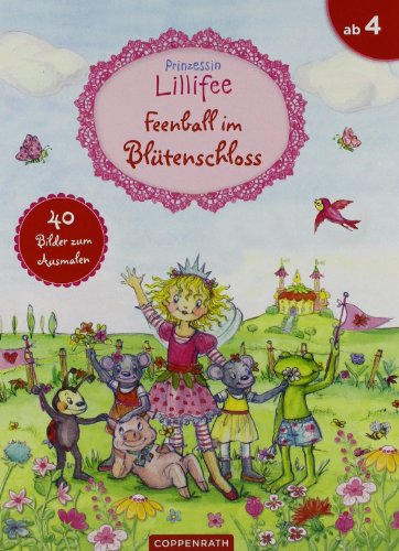 Beispielbild fr Prinzessin Lillifee - Feenball im Bltenschloss, Malbuch zum Verkauf von medimops
