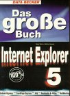 Imagen de archivo de Das groe Buch Internet Explorer 5 a la venta por Fabula  Antiquariat