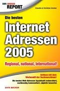 9783815816882: Der groe Report. Die besten Internet Adressen 2005.