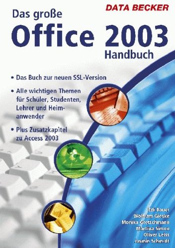 Das große Office 2003 Handbuch.