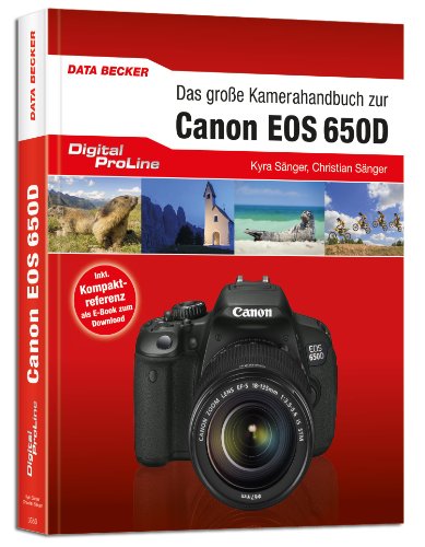 Imagen de archivo de Digital ProLine - Das groe Kamerahandbuch zu Canon EOS 650D a la venta por medimops