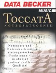 Stock image for Toccata- Notensatzgenie. CD- ROM fr Windows 95/98. Notensatz und Notendruck in absolut professioneller Qualitt for sale by medimops