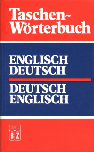 Taschen-Wörterbuch Englisch - Deutsch / Deutsch - Englisch.