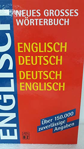 Beispielbild fr englisch-deutsch-deutsch-englisch-dictionary zum Verkauf von WorldofBooks