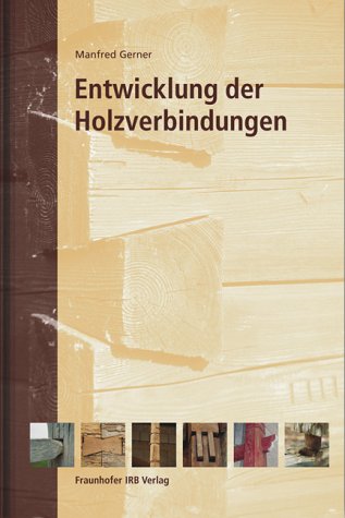 Entwicklung der Holzverbindungen: Forschungs- und Untersuchungsergebnisse. [Gebundene Ausgabe] Manfred Gerner Fraunhofer IRB Verlag Blattverbindung Holzbau Holznagel Holzverbindung Holzverbindungen Nagel Stoßverbindung Verbindung Entwicklung der Holzverbindungen Forschungs- und Untersuchungsergebnisse Blattverbindung Holzbau Holznagel Holzverbindung Holzverbindungen Nagel Stoßverbindung Verbindung HolzTechnik Zur Entwicklung der Holzverbindungen gibt es bisher kaum Hinweise oder gar umfassende Arbeiten. Diese Lücke füllt der Autor mit Recherchen und Beispielen aus der ganzen Welt. Er zeigt durchgängige Entwicklungslinien bis zur Entstehung der heutigen Arten und Formen von traditionellen Holzverbindungen der Zimmerer auf. Die wichtigsten Verbindungsgruppen wie Stöße, Zapfen, Blätter, Kämme, Einhalsungen, Versätze und Klauen werden ausführlich behandelt und die Entwicklung von Block- und Stabbauverbindungen in Grundzügen vorgestellt. Ein eigenes Kapitel erläutert die Entwicklung moderne - Manfred Gerner (Autor) Fraunhofer IRB Verlag