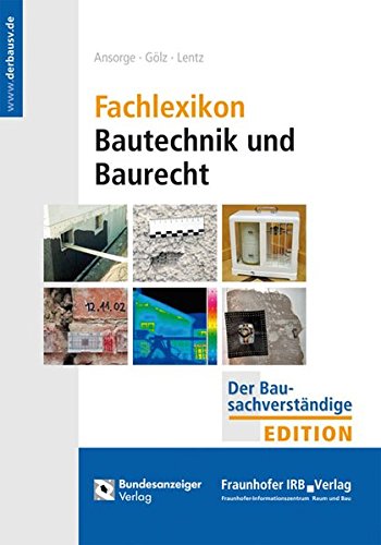9783816773948: Fachlexikon Bautechnik und Baurecht