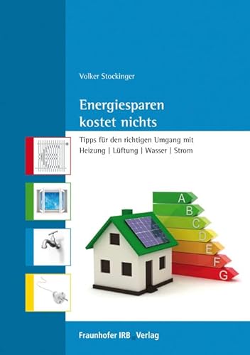 Beispielbild fr Energiesparen kostet nichts zum Verkauf von medimops