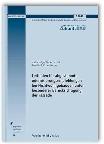 9783816789642: Leitfaden fr abgestimmte Modernisierung Nichtwohngebude